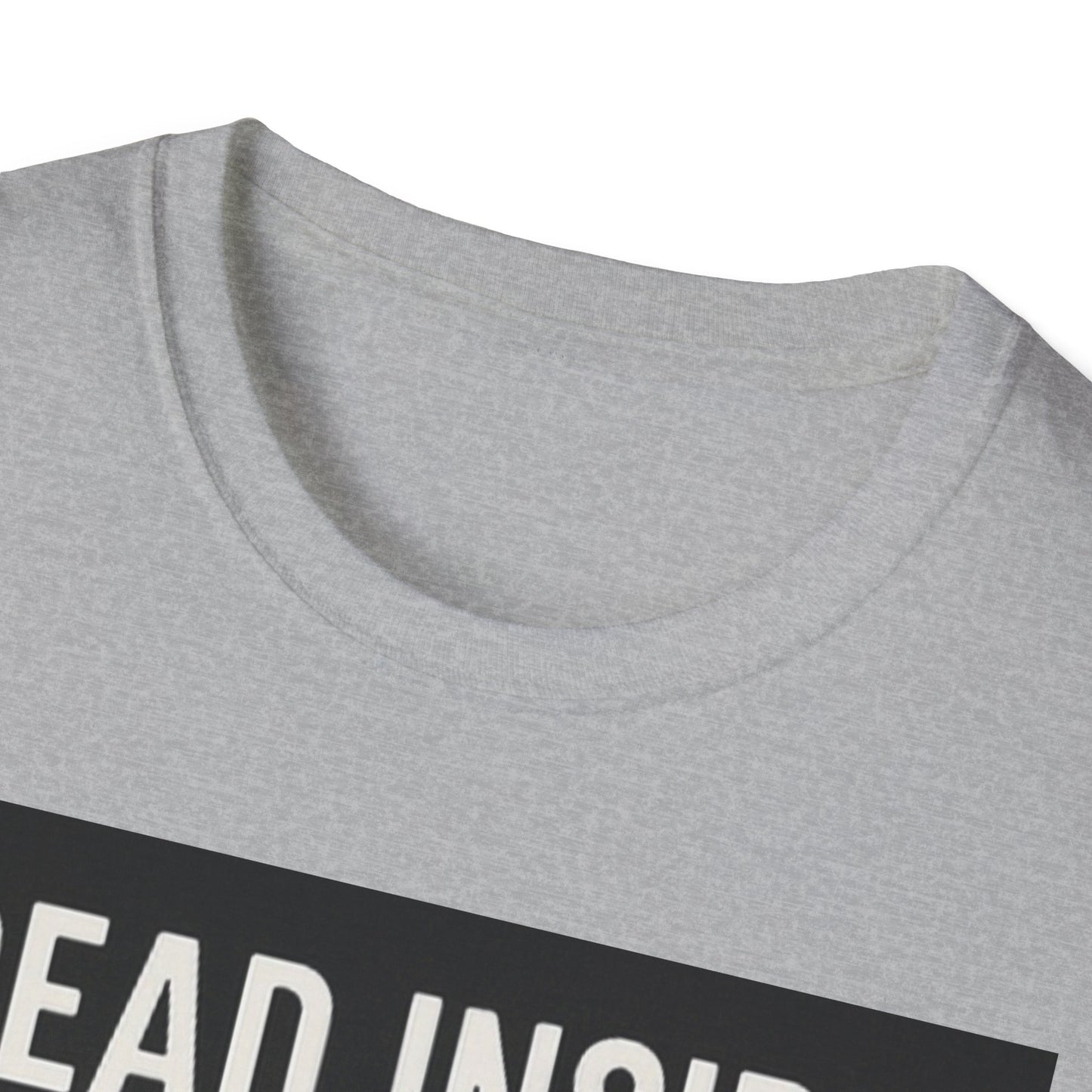 Funny Coffee Lover's T-Shirt, Unisex Graphic Tee, Dead Inside Design, Gift for Coffee Enthusiasts, Perfect for Work and Casual Wear