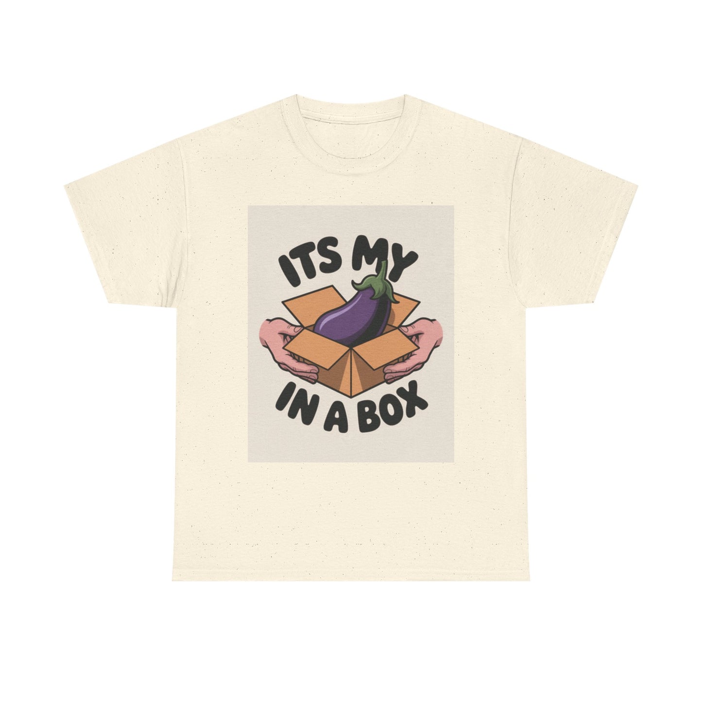 Unisex Cotton Tee - 'It's My D*ck in a Box' Funny Graphic Shirt, Humor Apparel, Casual Wear, Gifts for Friends, Party Tee