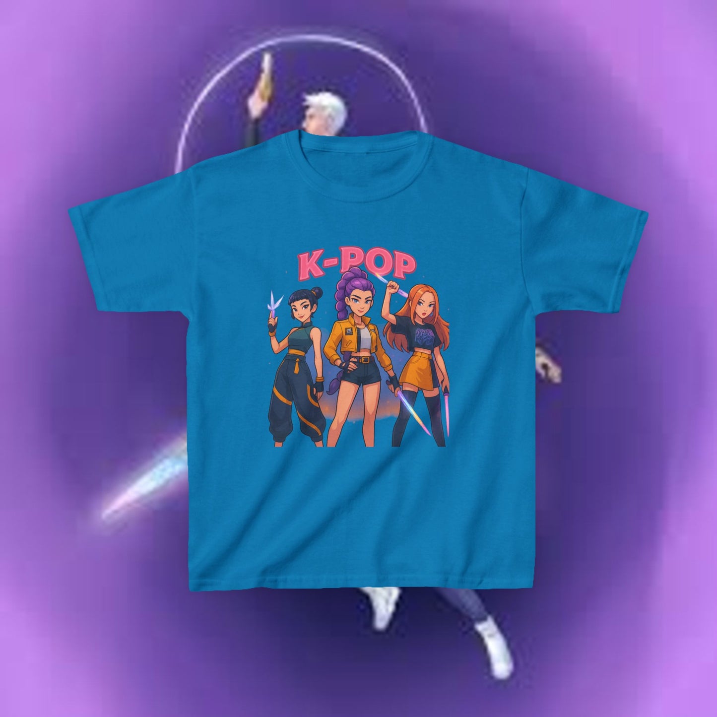 Kids T-Shirt - Kpop Demon Hunters Print