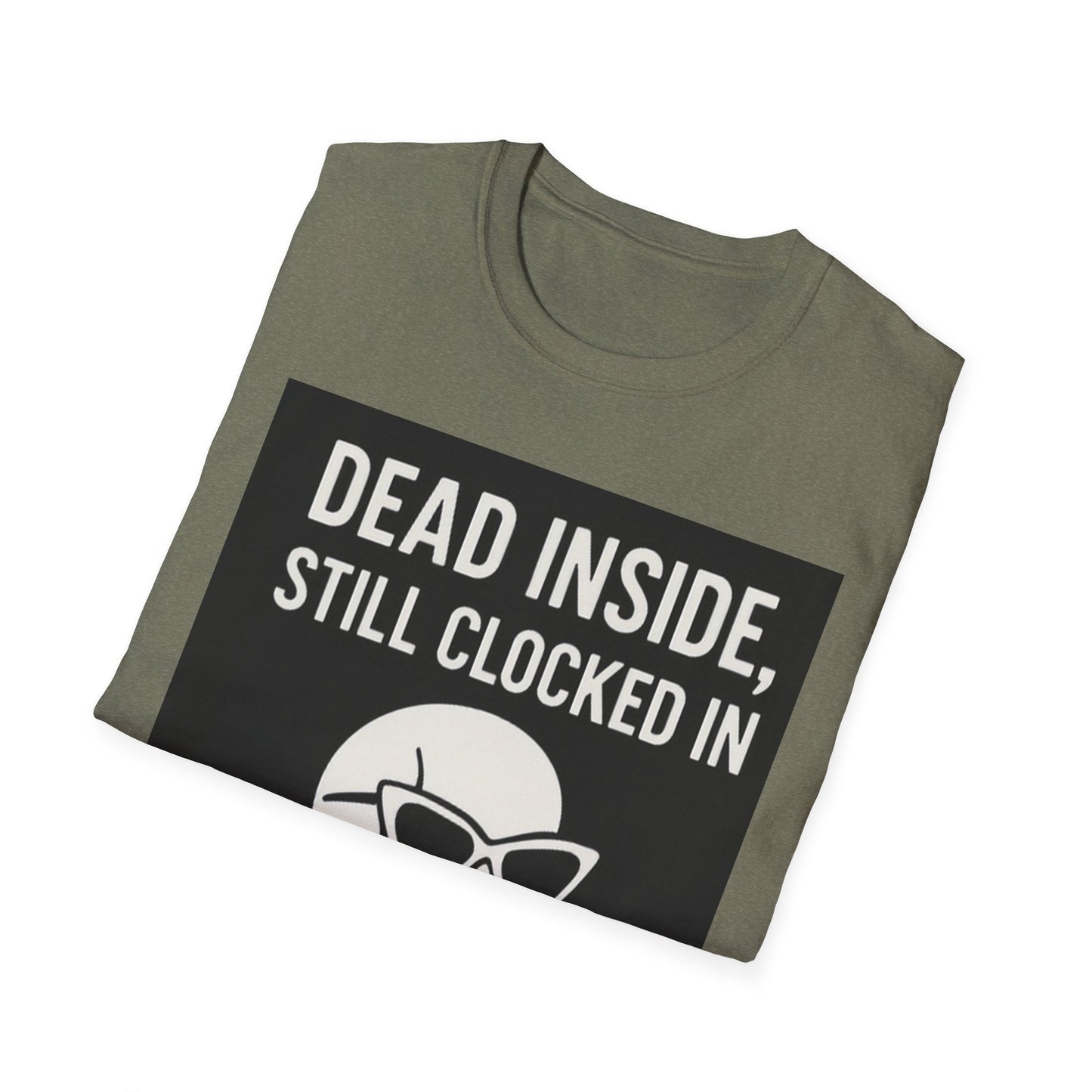 Funny Coffee Lover's T-Shirt, Unisex Graphic Tee, Dead Inside Design, Gift for Coffee Enthusiasts, Perfect for Work and Casual Wear
