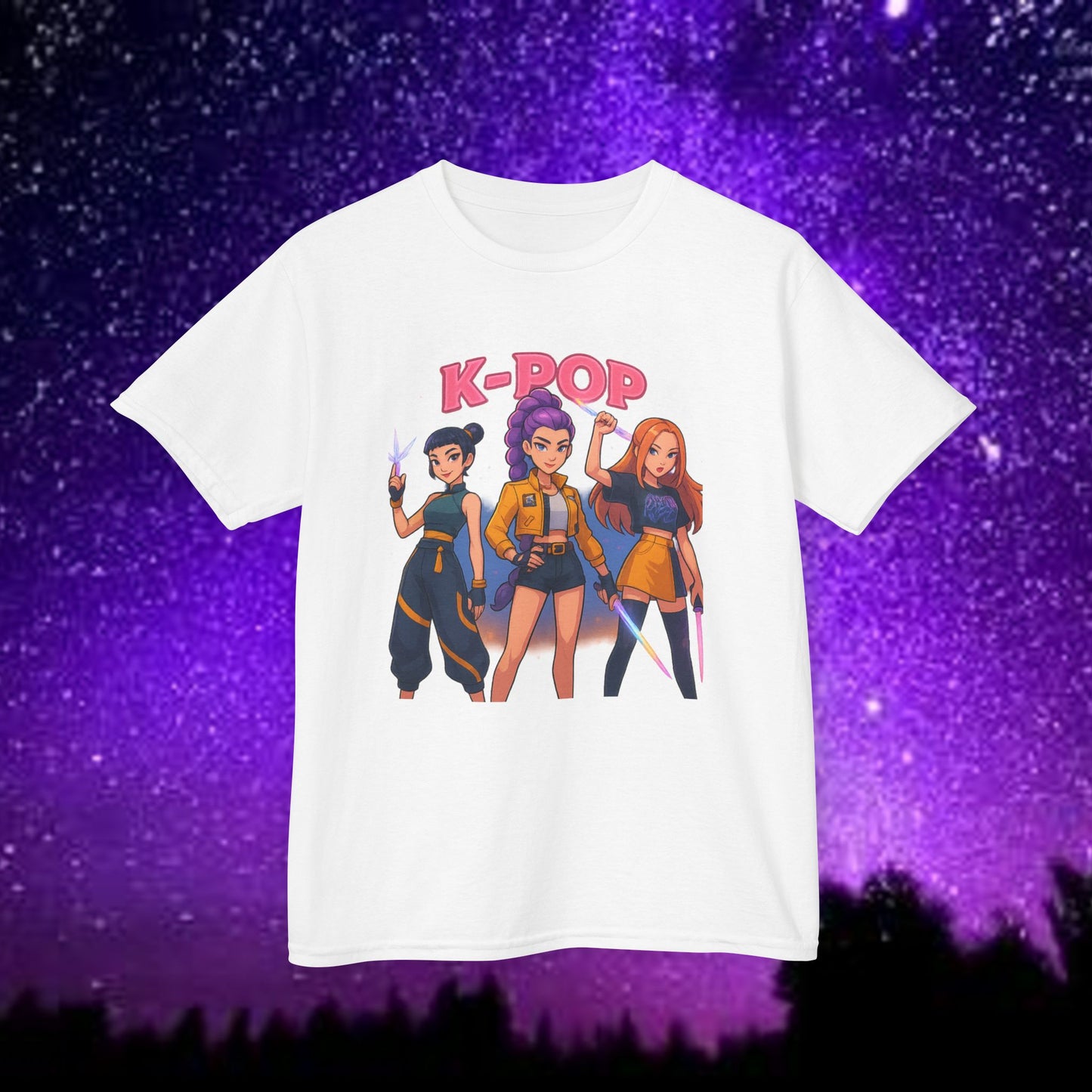 Kids T-Shirt - Kpop Demon Hunters Print