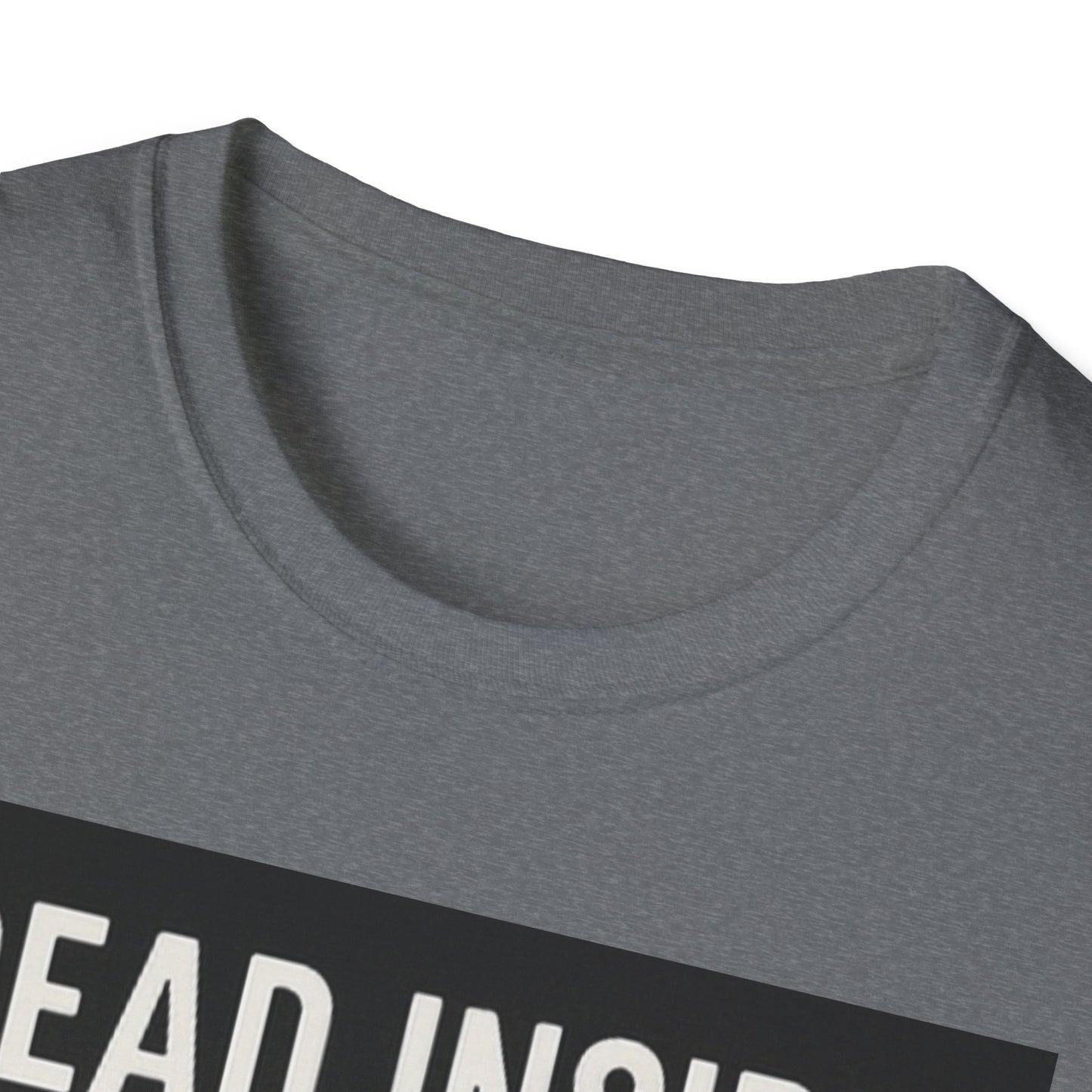 Funny Coffee Lover's T-Shirt, Unisex Graphic Tee, Dead Inside Design, Gift for Coffee Enthusiasts, Perfect for Work and Casual Wear