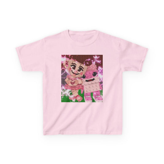 Colorful Kids T-Shirt Featuring Cute Friends Design, Perfect Gift for Birthdays, Playdates, Family Gatherings, or Everyday Fun