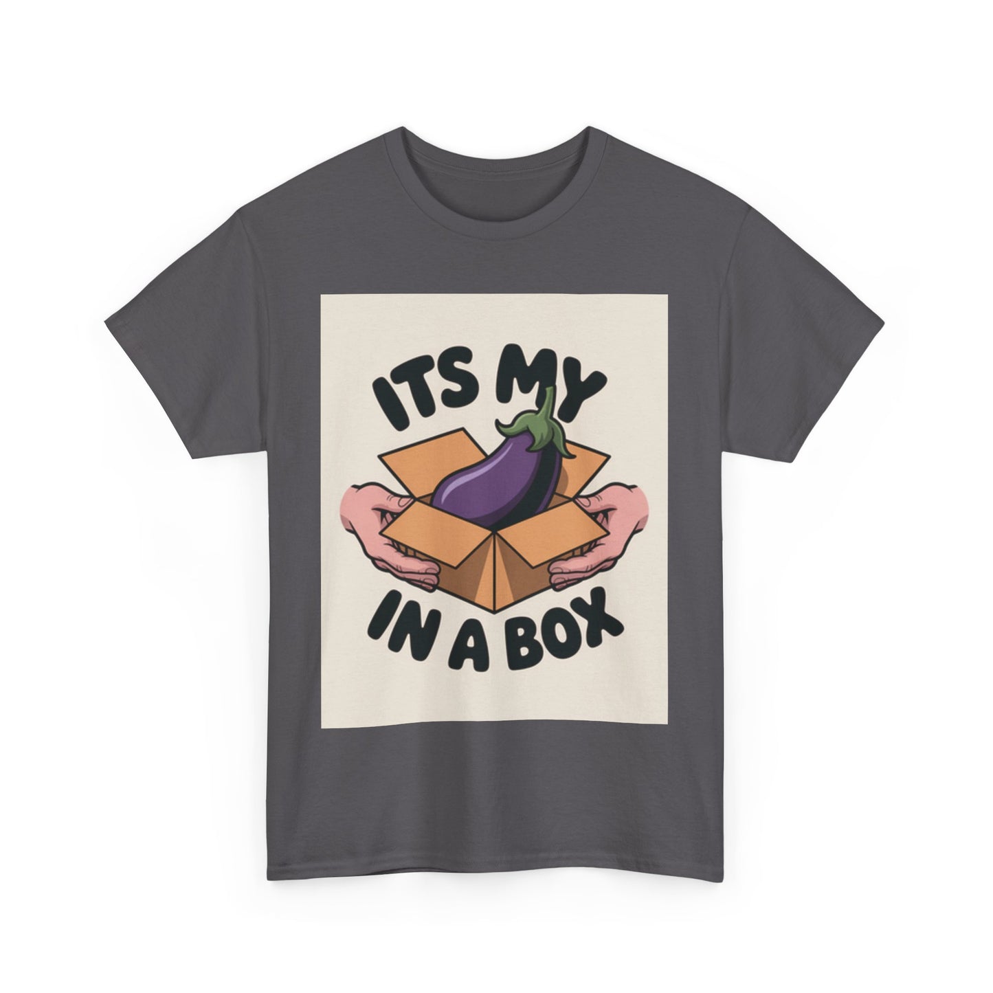 Unisex Cotton Tee - 'It's My D*ck in a Box' Funny Graphic Shirt, Humor Apparel, Casual Wear, Gifts for Friends, Party Tee