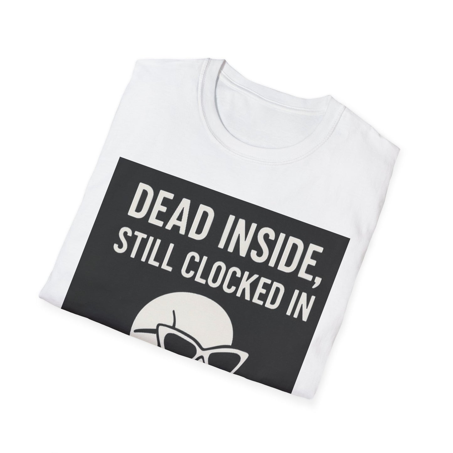 Funny Coffee Lover's T-Shirt, Unisex Graphic Tee, Dead Inside Design, Gift for Coffee Enthusiasts, Perfect for Work and Casual Wear