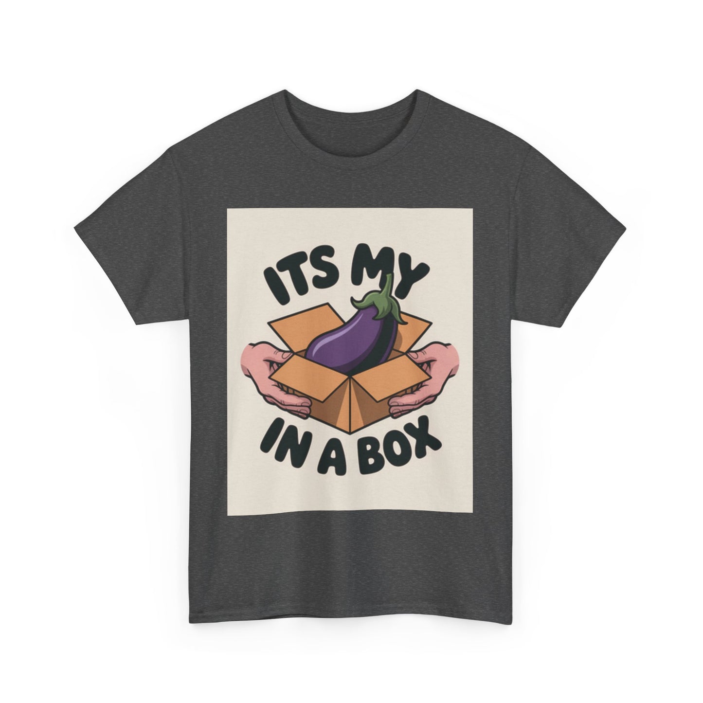 Unisex Cotton Tee - 'It's My D*ck in a Box' Funny Graphic Shirt, Humor Apparel, Casual Wear, Gifts for Friends, Party Tee