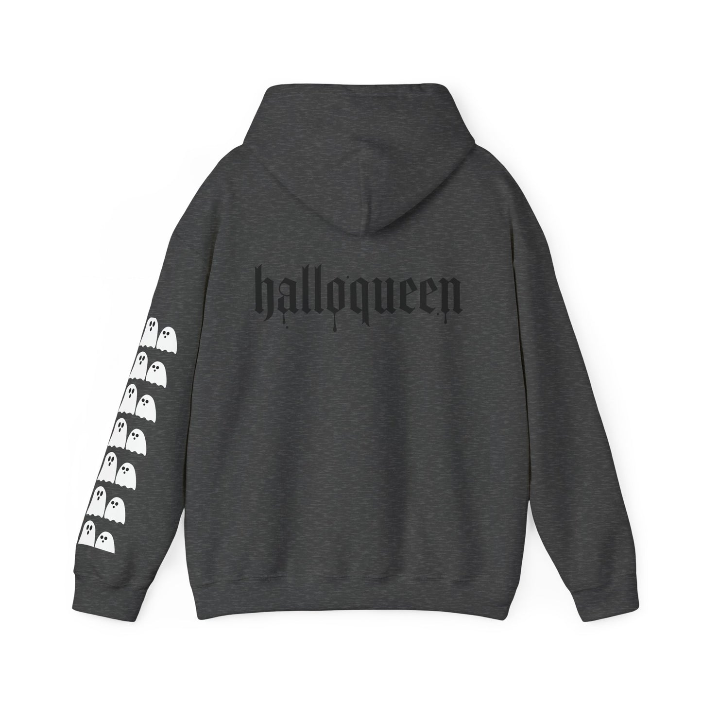 Halloween Themed Hooded Sweatshirt - Here for the Boos, Unisex Cozy Hoodie, Fall Fashion, Spooky Season Apparel, Perfect for Halloween [...]