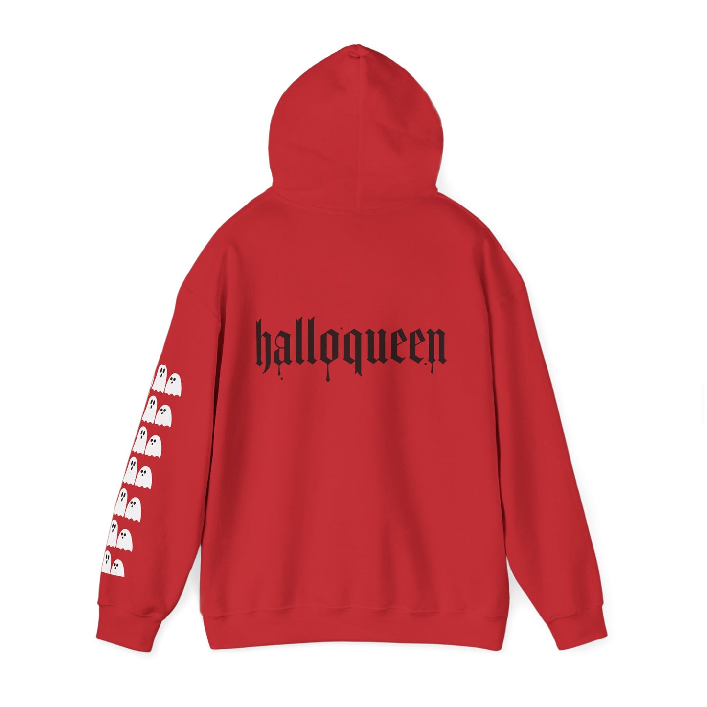 Halloween Themed Hooded Sweatshirt - Here for the Boos, Unisex Cozy Hoodie, Fall Fashion, Spooky Season Apparel, Perfect for Halloween [...]
